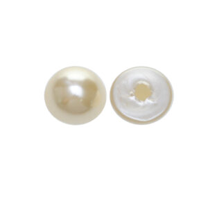 Perla sintetica gota 1H 6x8mm cream A-03 x und - Stone Beads